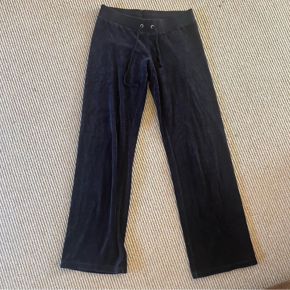 Black Juicy Pants Wideleg